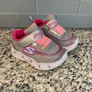 Skechers S Lights toddler girl Size 5